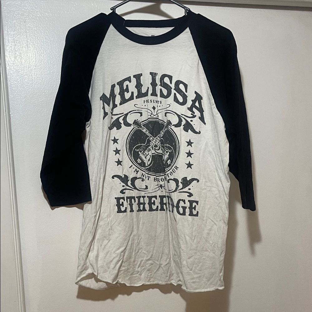 Melissa Etheridge Graphic tor shirt, size medium